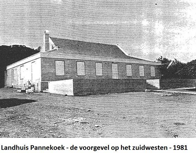 05. Pannekoek voorgevel op zuidwesten 1981